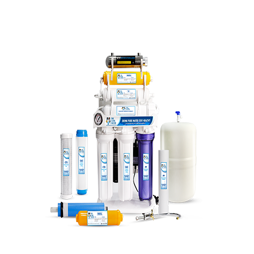 R.O WATER PURIFICATION SYSTEM 50GPD – 7 Stages (UV)