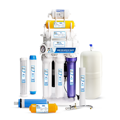 R.O WATER PURIFICATION SYSTEM 50GPD – 7 Stages (ALKALINE)