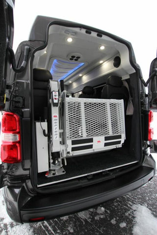 Single Arm Wheelchiar Lift For Van-Aluminium By Marafek Mobility