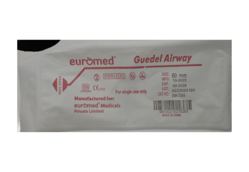 Guedel airway set- 9 sizes