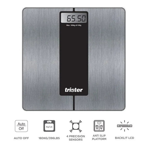 Trister Digitale Persoonlike Weegskaal 180Kg – Ts-400Ps-S