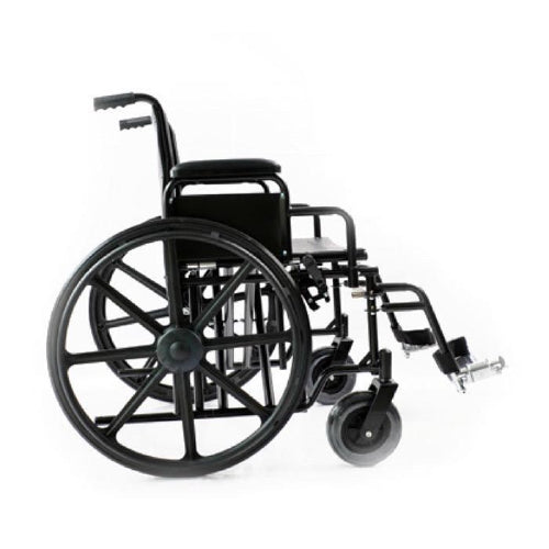 Trister Wheelchair Heavy Duty 24? Primo Black- Ts-910Wc24Pb