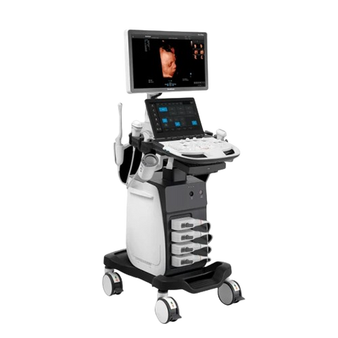 Trolley Color Doppler Ultrasound 15 inch with Convex probe for advanced diagnostic imaging in UAE hospitals and clinics