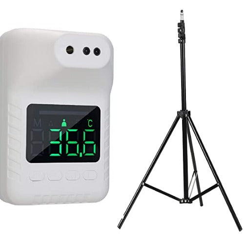 ميزان حرارة مع حامل