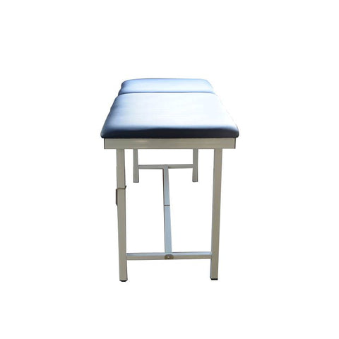 Powder-Coated Steel Examination Couch with durable frame for clinics and hospitals in UAE