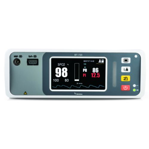 Bistos BT-720 polsoksimeter met NiBP, temperatuur