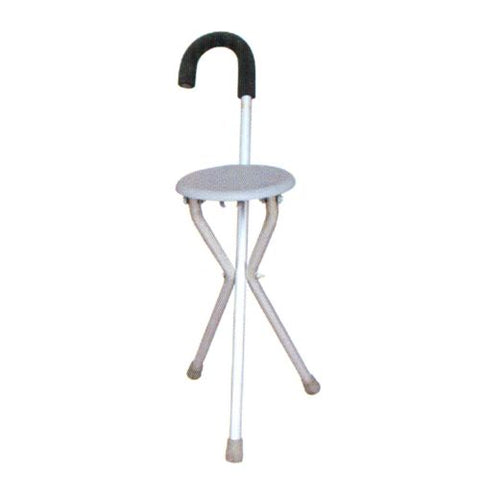 Foldable Crutch Stool