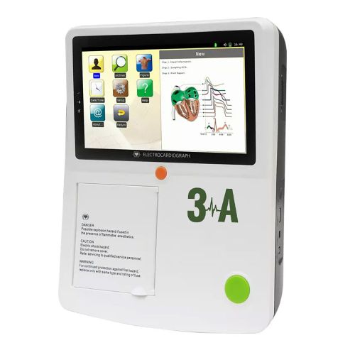 3A-E3 ECG Electrocardiograph 3 Channels