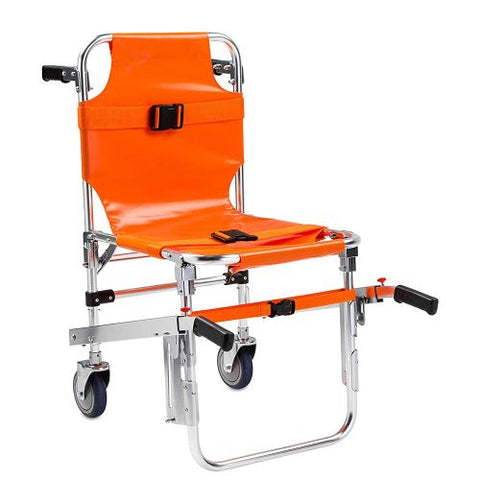 Trapstoel (oranje in kleur)