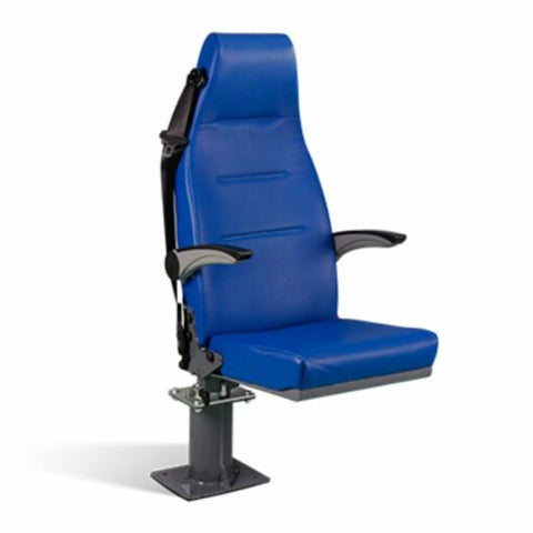 Ambulance Doctor Seat Blue Rotatable