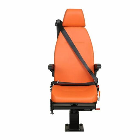 Ambulance Doctor Seat Orange Rotatable