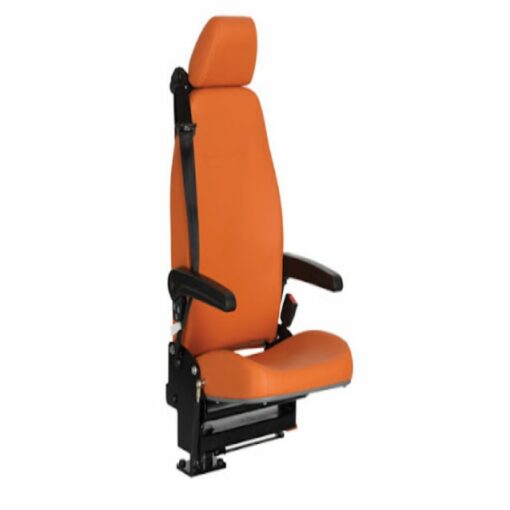 Ambulance Rotatable Doctor Seat – Orange