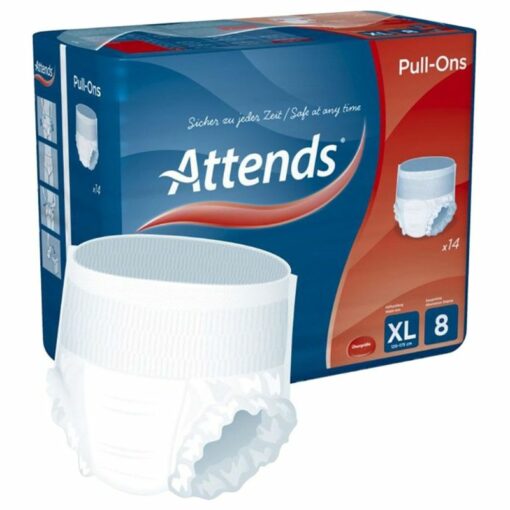 Attends – Pull Ons 8 Extra Large, Pack of 14