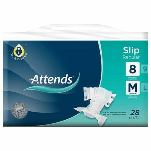 Attends – Slip Regular 8 Medium – Pack of 28