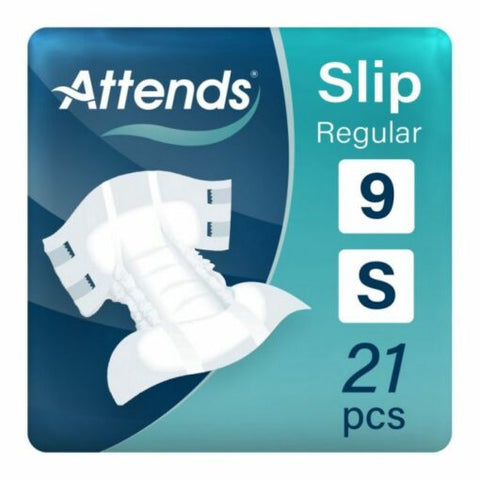 Attends – Slip Regular 9 Small Adult Diaper – Pack of 21