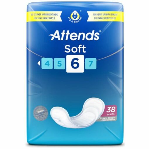 Attends – Soft 6 – Pack of 38