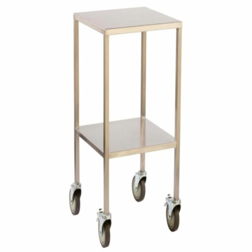 Stainless Steel Dressing Trolley 2 Shelves