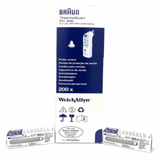 براون – أغطية مجسات Thermoscan x 200 – PC200