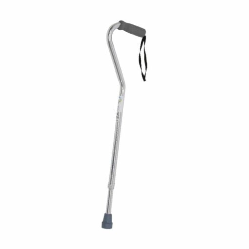 Caremax – Aluminum Cane, Silver – CA833L4