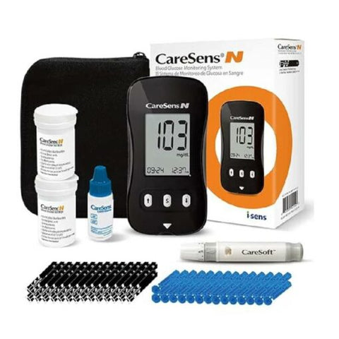 Caresence – Blood Glucose Monitor Combo Pack