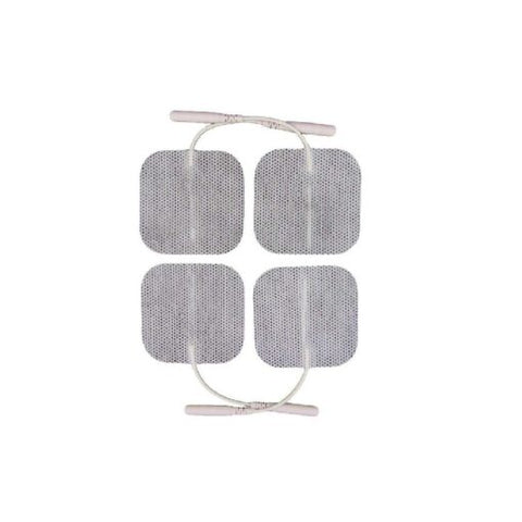 Compact Self-Adhesive Electrodes For Electrotherapy Equipments (Pack of 4)