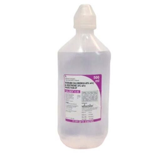 Dextrose 5% & Sodium Chloride 0.45% D5S45 500ml