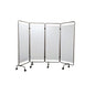 Ward Screen 4 Fold – White