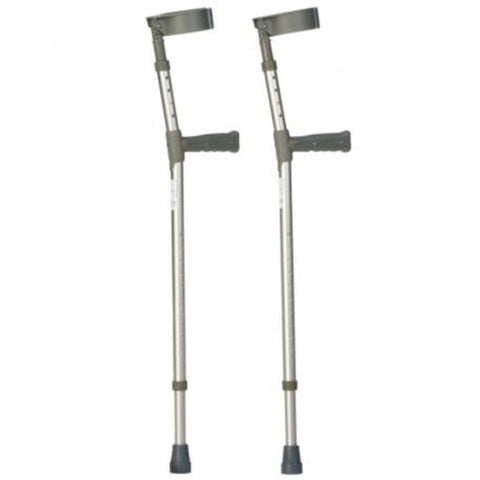 Drive Devilbiss – Double Adjustable Forearm Crutches Pair – 10452-30