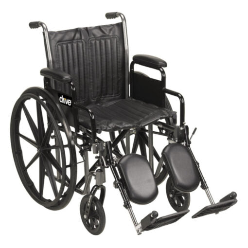 Drive Devilbiss – Silver Sport 2 Wheelchair – SSP218DFA-ELR
