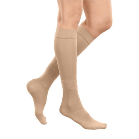 Duomed – Calf Closed Toe Compression Stocking, CCL 1 – Beige