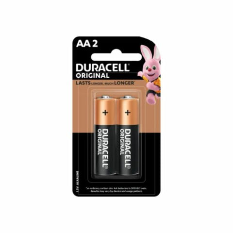 Duracell – AA Alkaline Batteries 2 Count – 32038