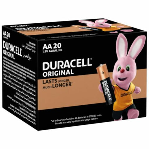 Duracell – AA Alkaline Batteries, 20 Count – 32075