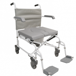 COMMODE - HEAVY DUTY SHOWER COMMODE CHAIR (DUOMOTION XL)