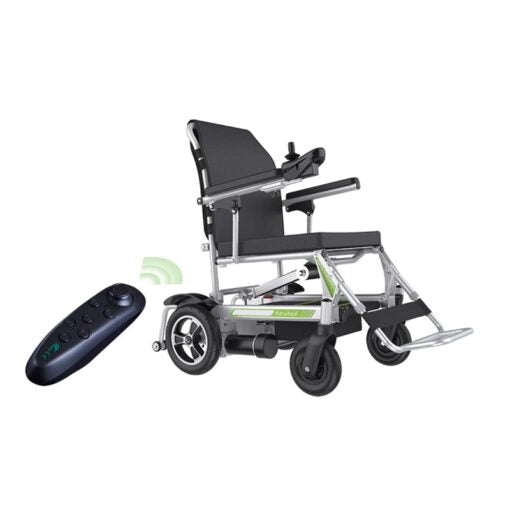 كرسي متحرك كهربائي مع خيارات الطي التلقائي وجهاز تحكم عن بعد H3PS-Air Wheel