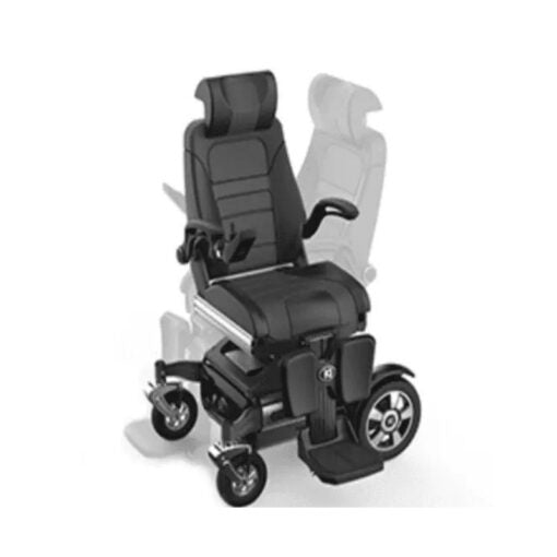 Electric Wheelchair With Electric Adjustable Seat, Backrest and Rotation