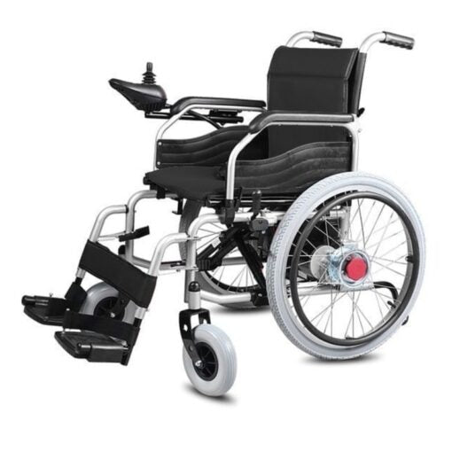 Electric Wheelchair With Manual Self Propelled Robust