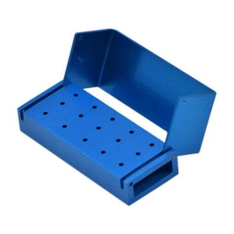 Aluminium Bur Block Holder 12 Holes – EM-10864