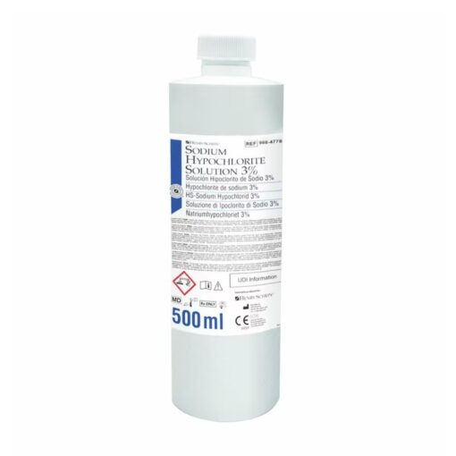 Sodium Hypochlorite 3%, 500ml – EM-8000