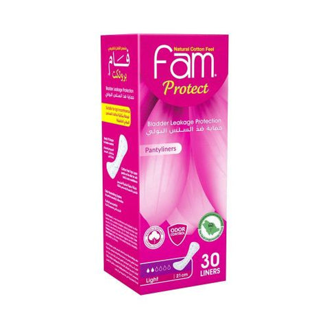 Fam – Beskerm inkontinensievoerings – 30 pads