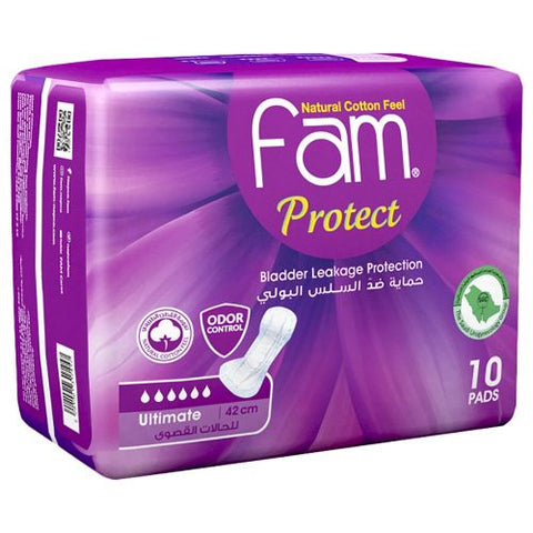 Fam – Protect Incontinence Ultimate – 10 Pads