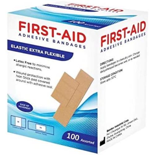 First Aid – Elastic Extra Flexible Bandages Asstd 100’s