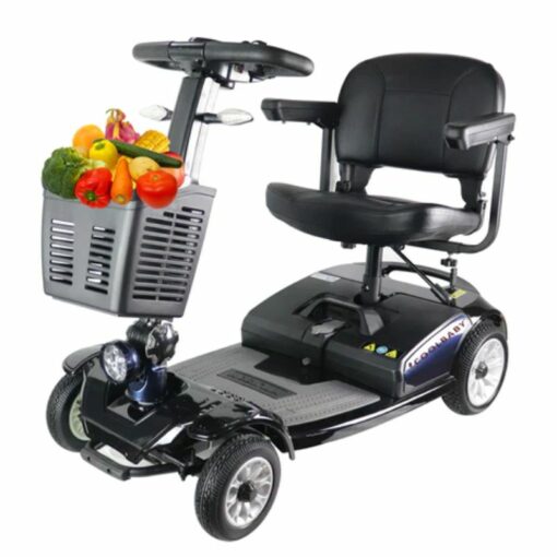 Vierwielaangedrewe Mobiliteit Elektriese Rolstoel Scooter met oopmaakbare leuning – S-01