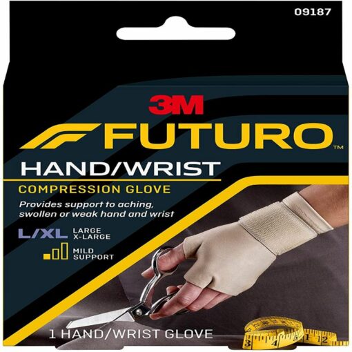 Futuro – Energizing Support Glove Beige, L/XL – 009187En
