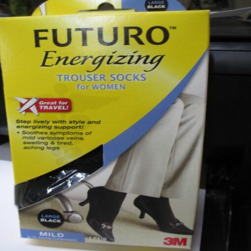 Futuro – Energizing Trouser Socks For Women, Large – 71023