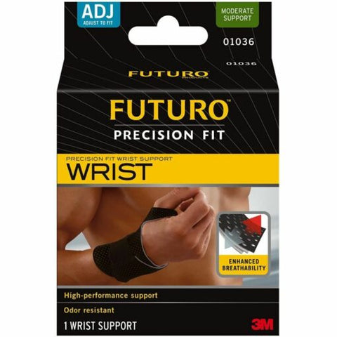 Futuro – Infinity Precision Fit Wrist Support, Black – 1036