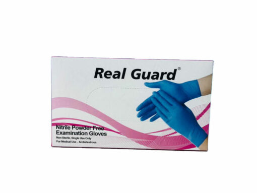 Real Guard Nitrile poeiervrye handskoene-Mediese handskoene