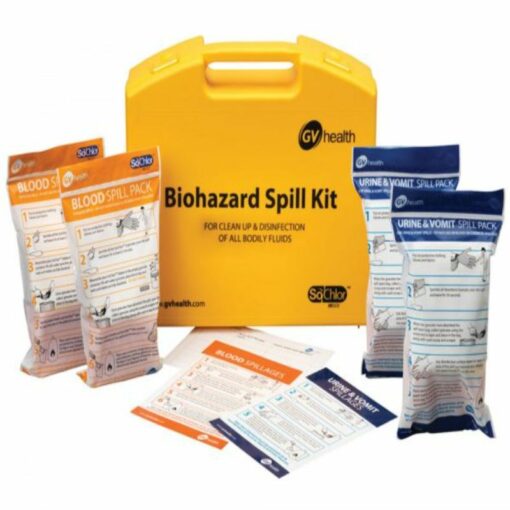 GV Health – Bodily Fluids Spill Kit Standard / 4 Packs – MJZ002