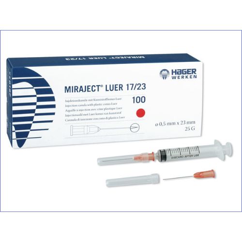 Hager & Werken – Miraject Luer 30/42 Gauge 27 Ø 0.4mm L42