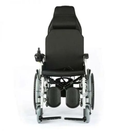 Heavy Duty Electric and Manual Foldable Wheelchair with Manually Adjustable Back and Legrests – GM-MN302X