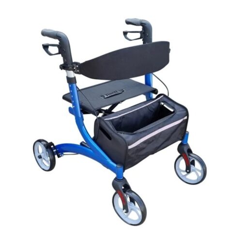 Liggewig aluminium 4-wiel rollator